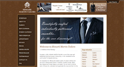Desktop Screenshot of himarkmartintailors.com